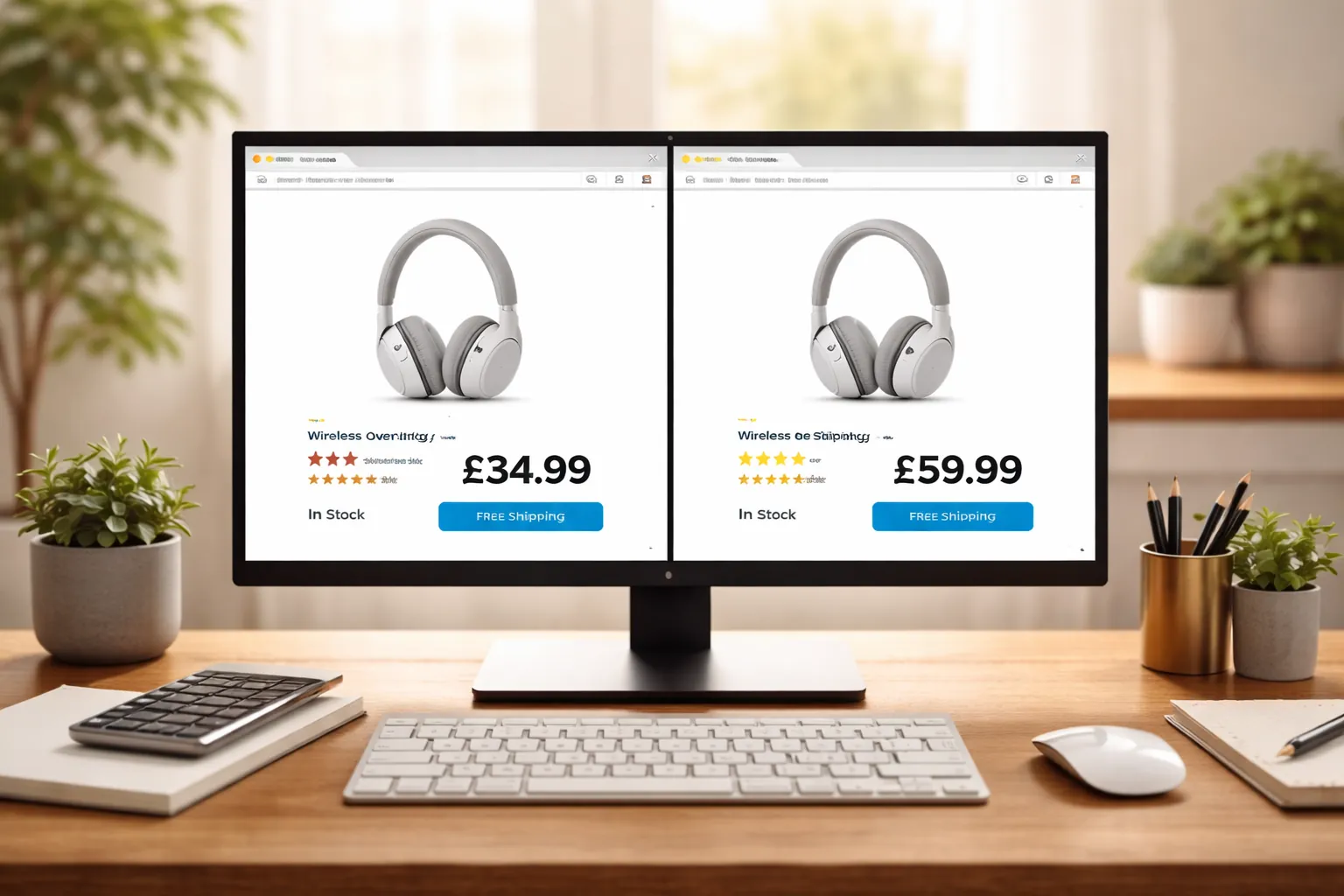 Price fluctuation chart showing Amazon price changes and repricing strategy